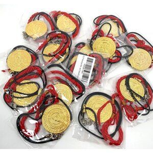14 Pk Feng Shui Red String Bracelet with Medals Powerful